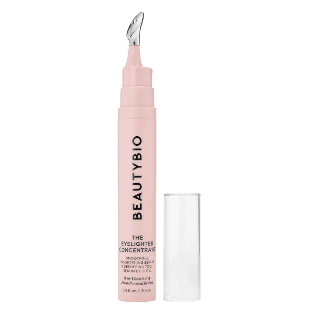 BeautyBio The Eyelighter Concentrate with Vitamin C & Plant Powered-Retinol NIB